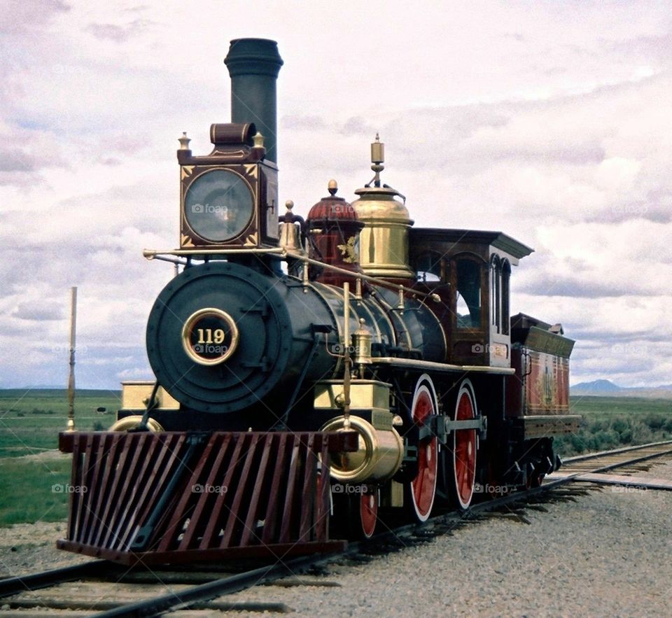 No. 119 steam locomotive