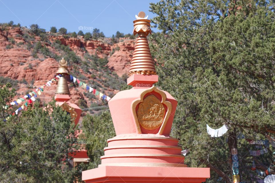 Amitabha Stupa and Peace Park in Sedona, Arizona