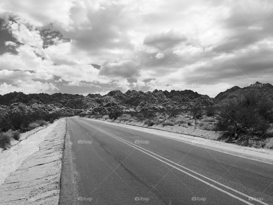 roads into the desert