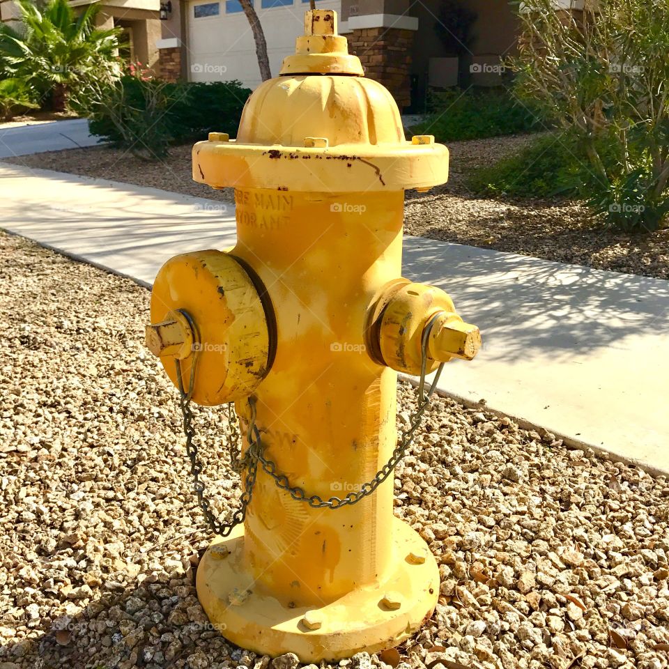Side View Fire Hydrant