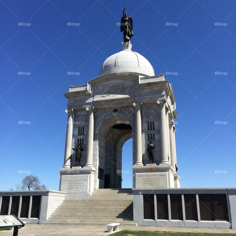 Pennsylvania Memorial in Gettysburg