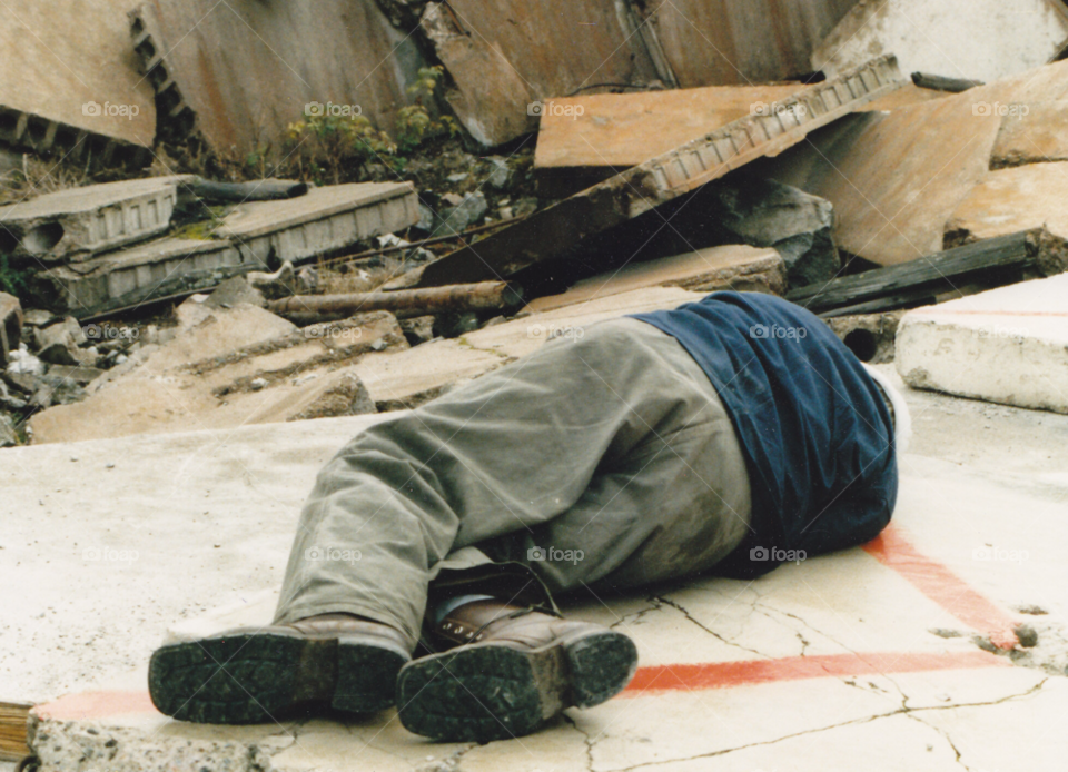 concrete ruins laying injured by MagnusPm