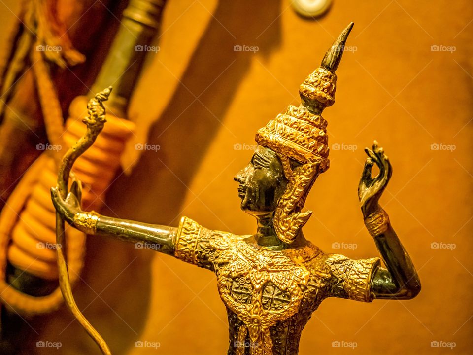 Sculpture, Gold, Statue, Ancient, Buddha