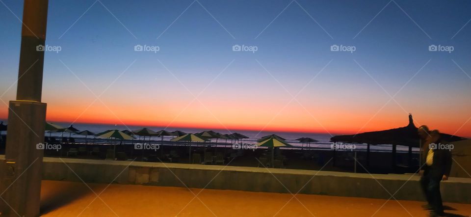 nice view after sunset