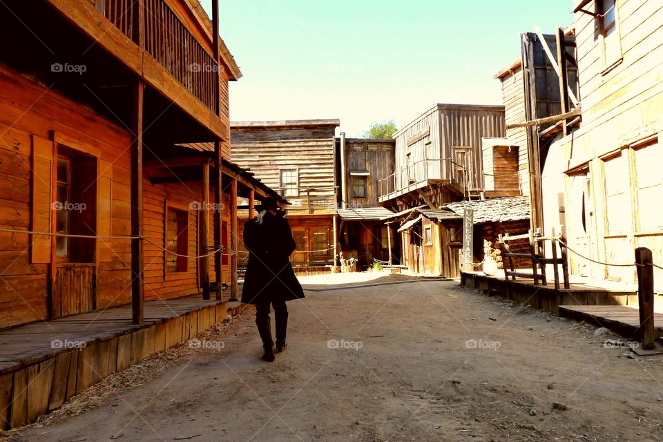 Passing Through Town