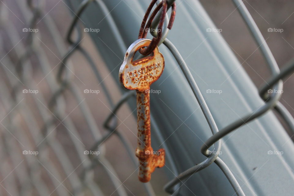 Rusty key