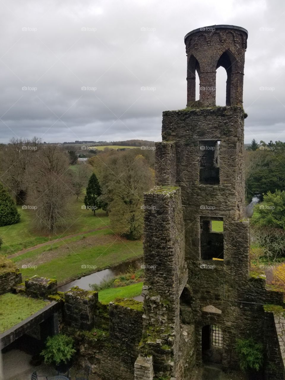 Gloomy day at Blarney Castle