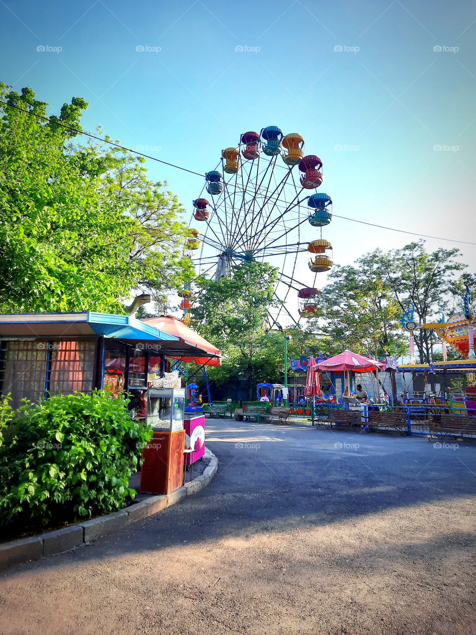 Attraction park in Yerevan (2 version)