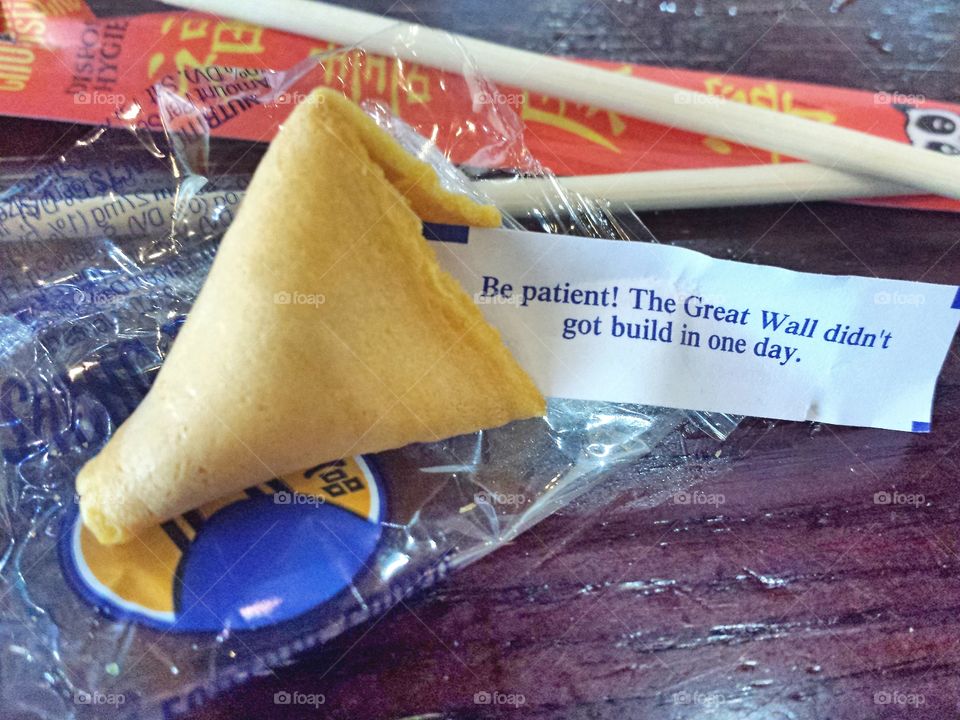fortune cookie wisdom