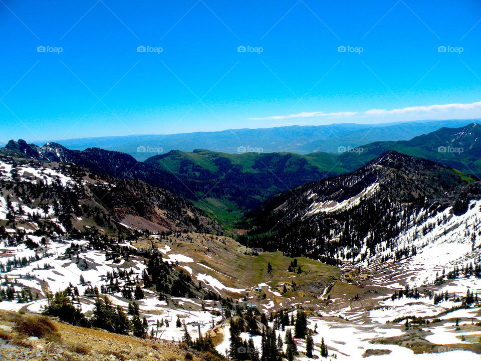 Rocky Mountain Valley scenic  Landsclape. Rocky Mountain Valley scenic  Landsclape