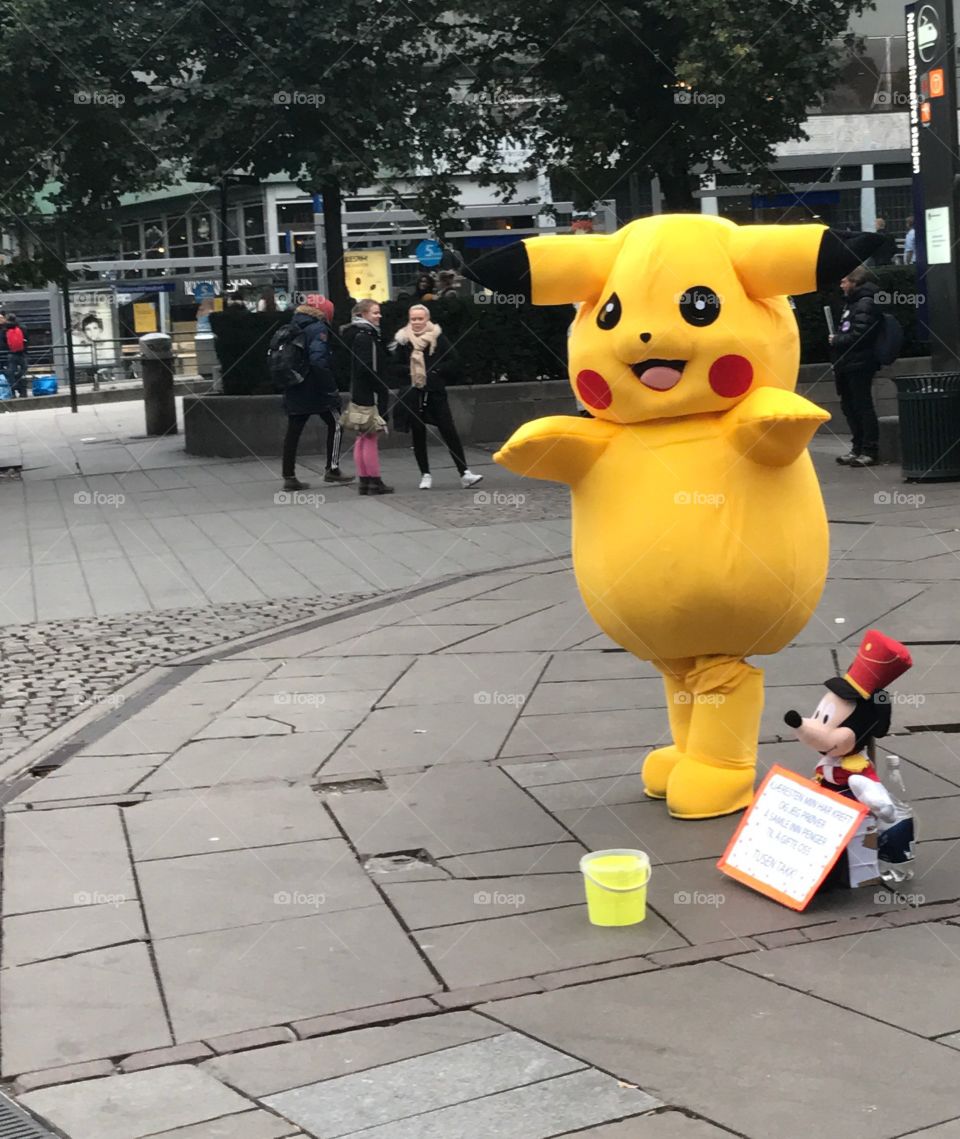 Pichachu in the Street