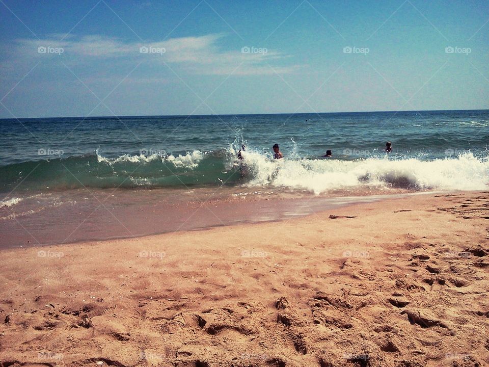 Water, Beach, Sand, Surf, No Person