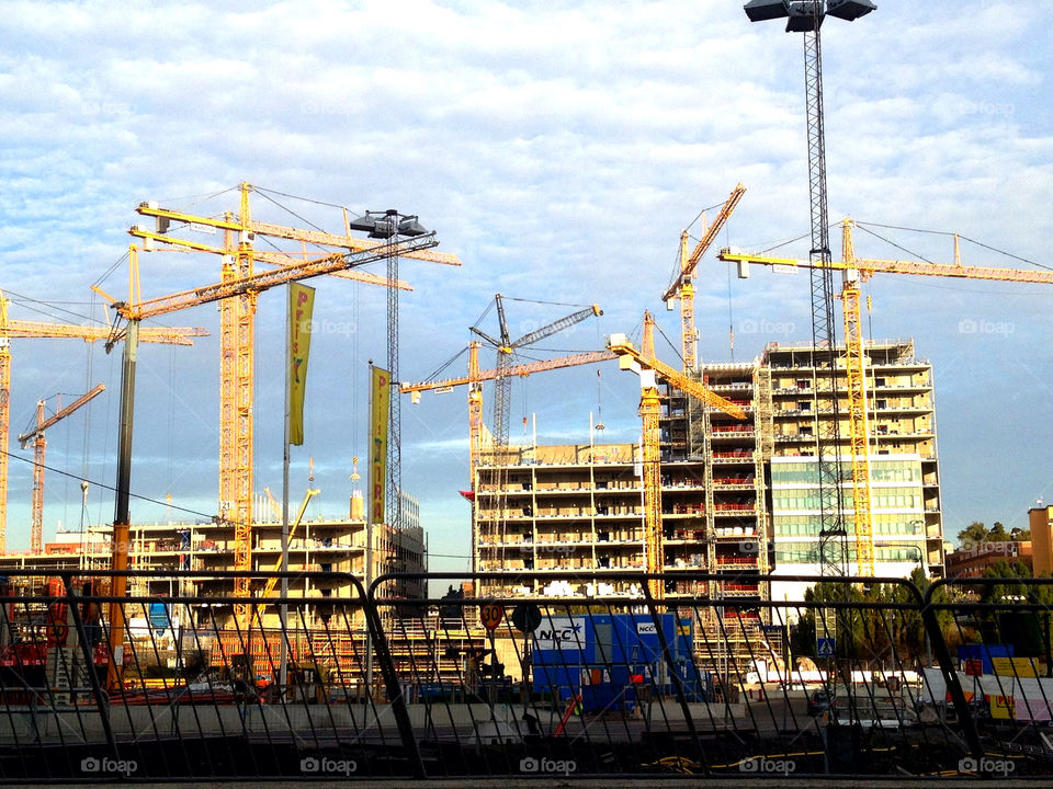 sweden stockholm construction hospital by dymling