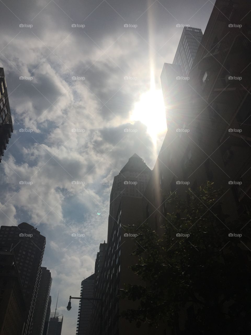 NYC eclipse 2017