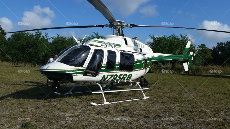 Sheriff helicopter 