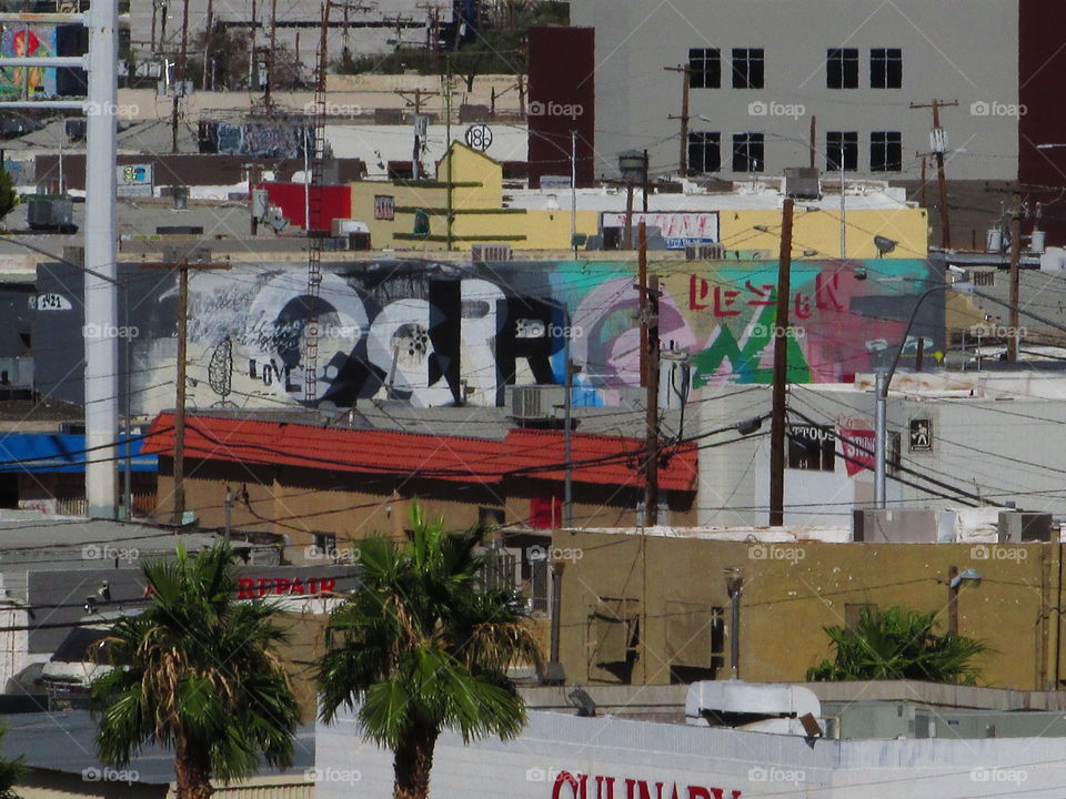 Las Vegas rooftop View