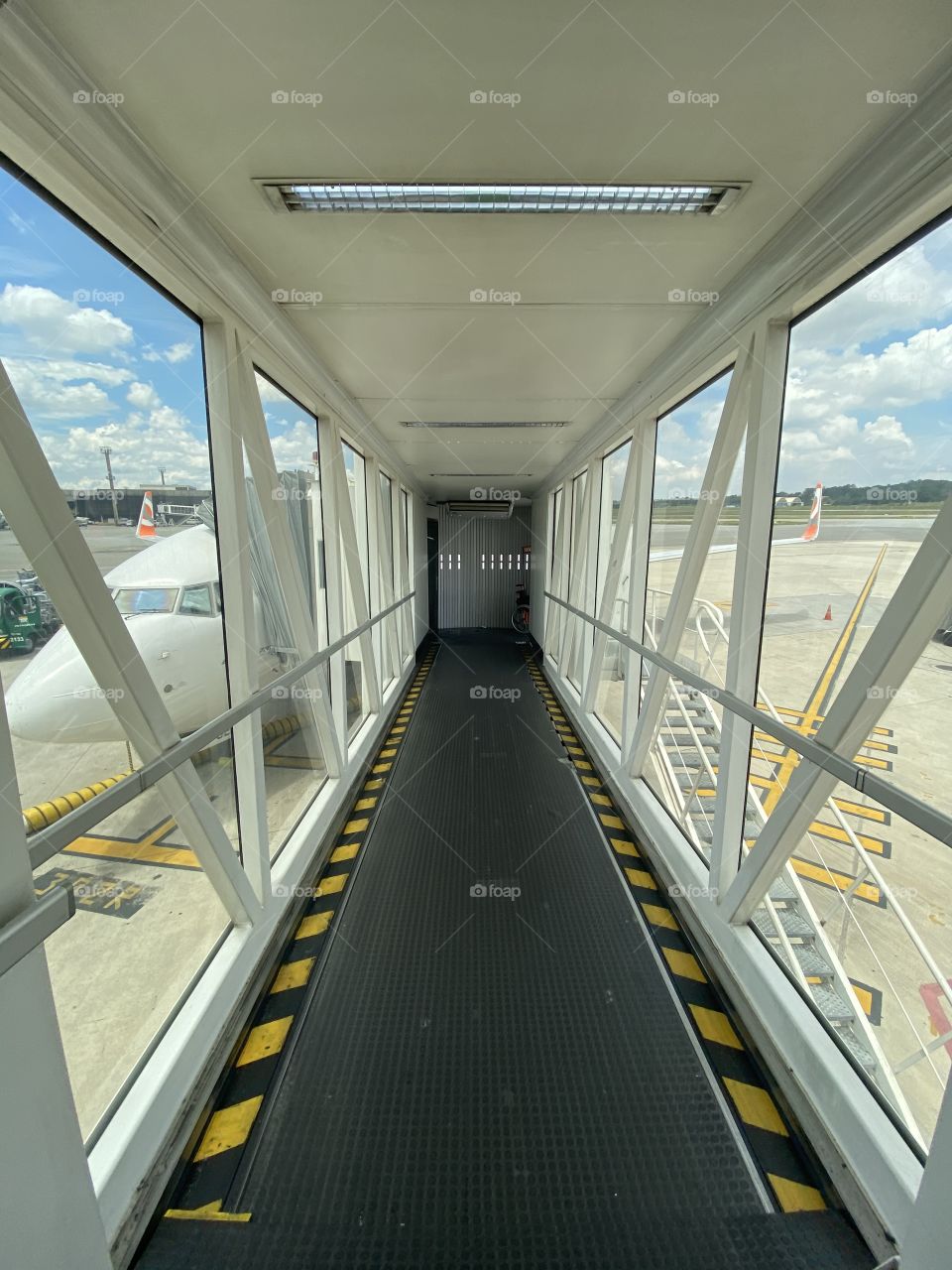 Passarela avião 