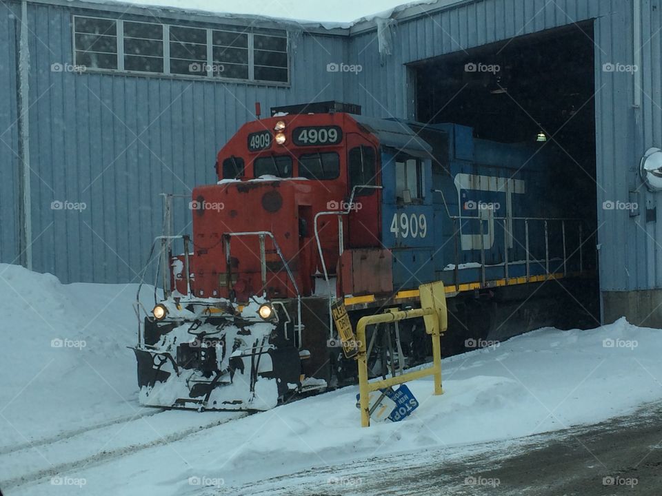 Grand Trunk Train Engine