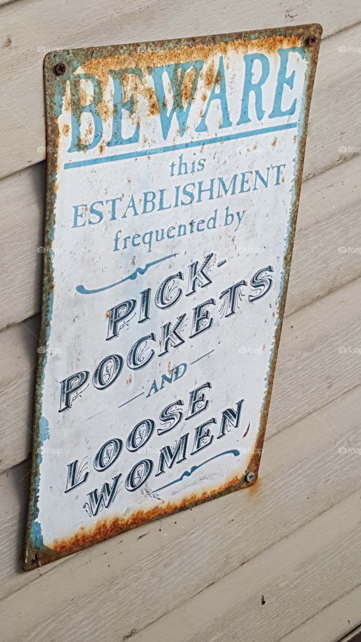 pick pockets and loose women