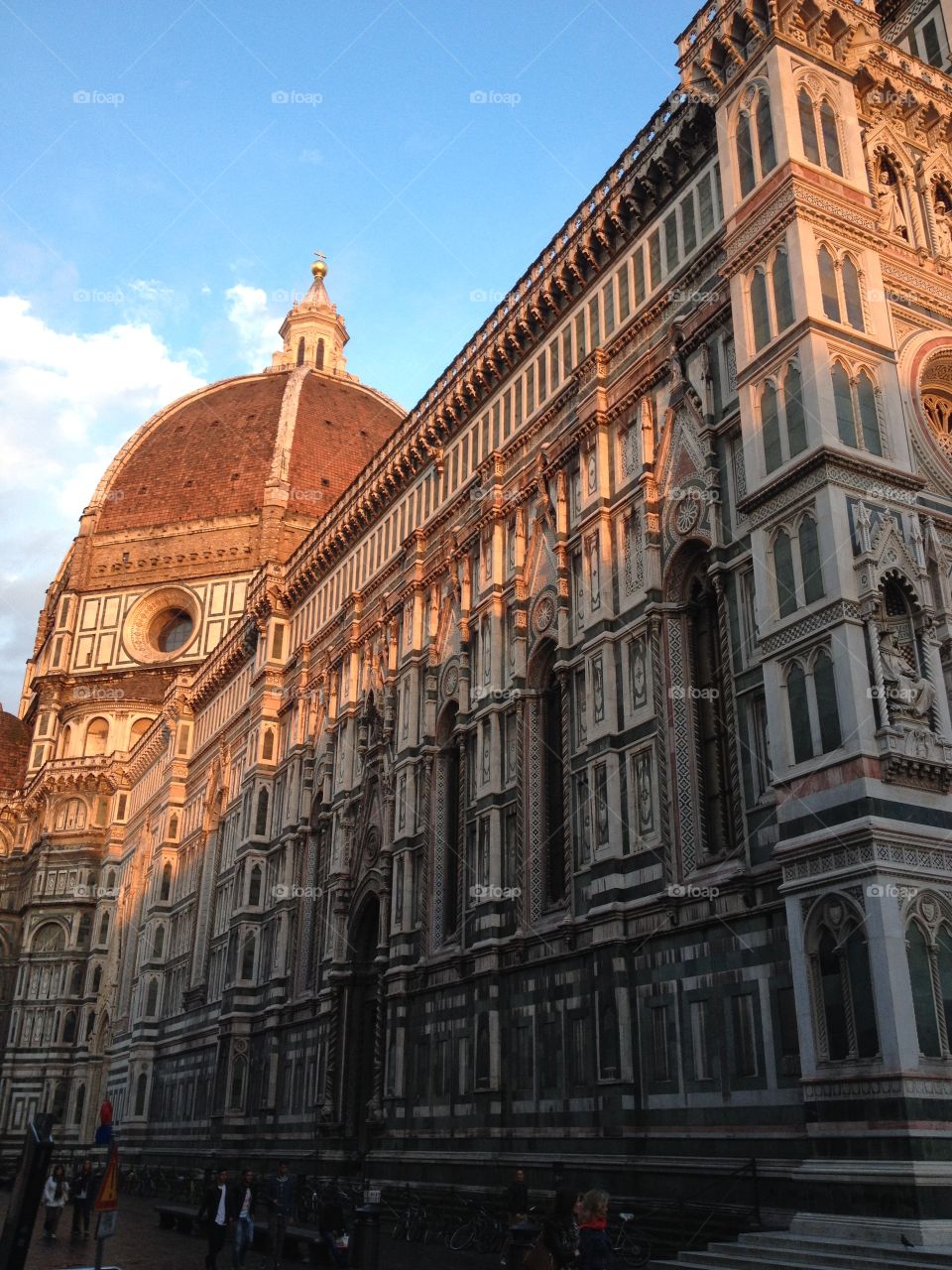 The Duomo in Florence, Italy 