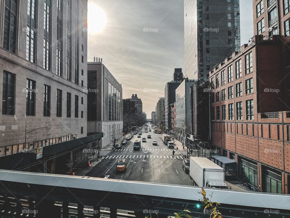 View from the High Line