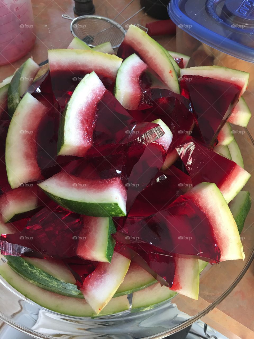 Jello watermelon 