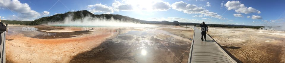 Natural Art. Yellowstone 