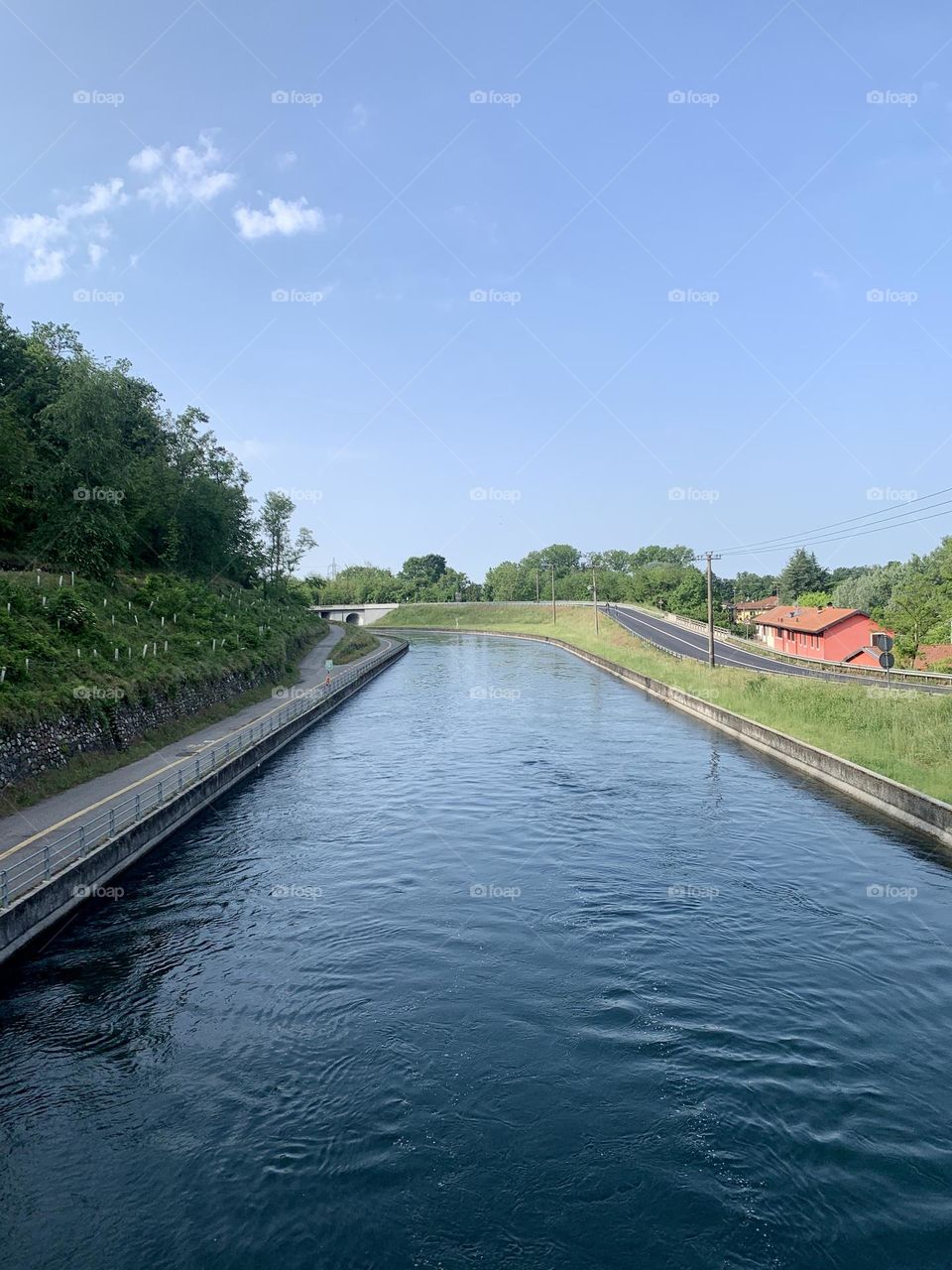 industrial canal that branches from the Ticino river and ends in Turbigo where it powers a power plant