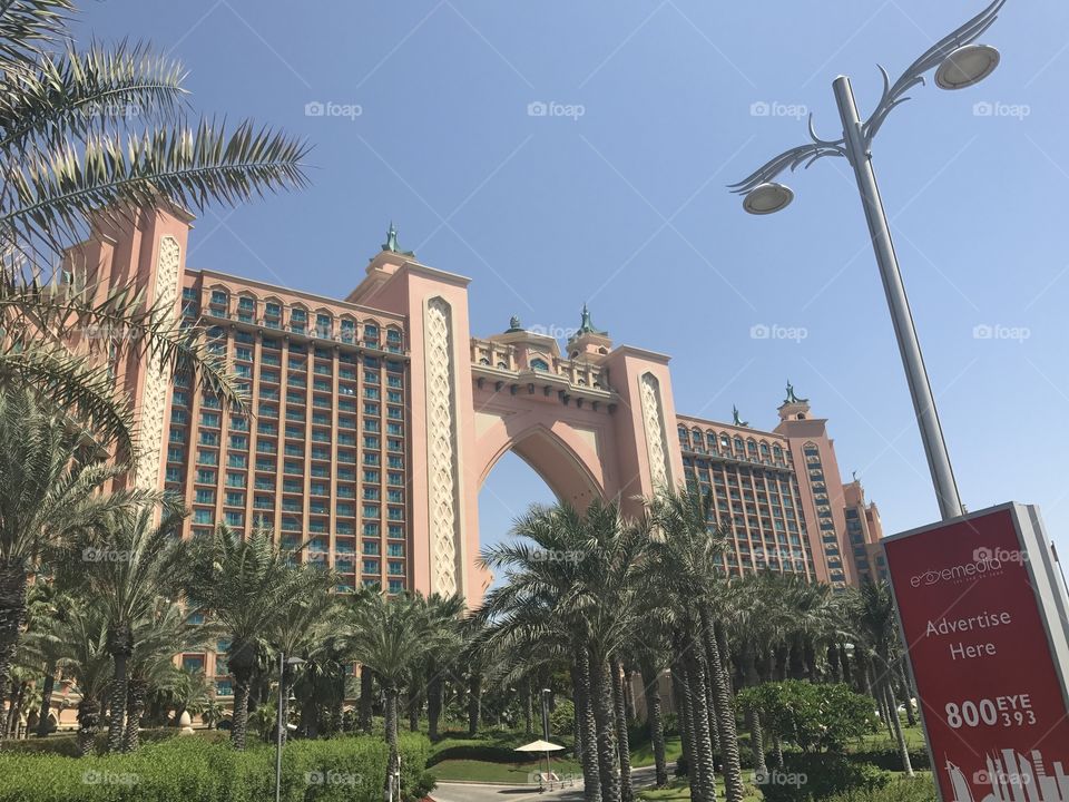 Hotel Atlantis the palm Dubai 
