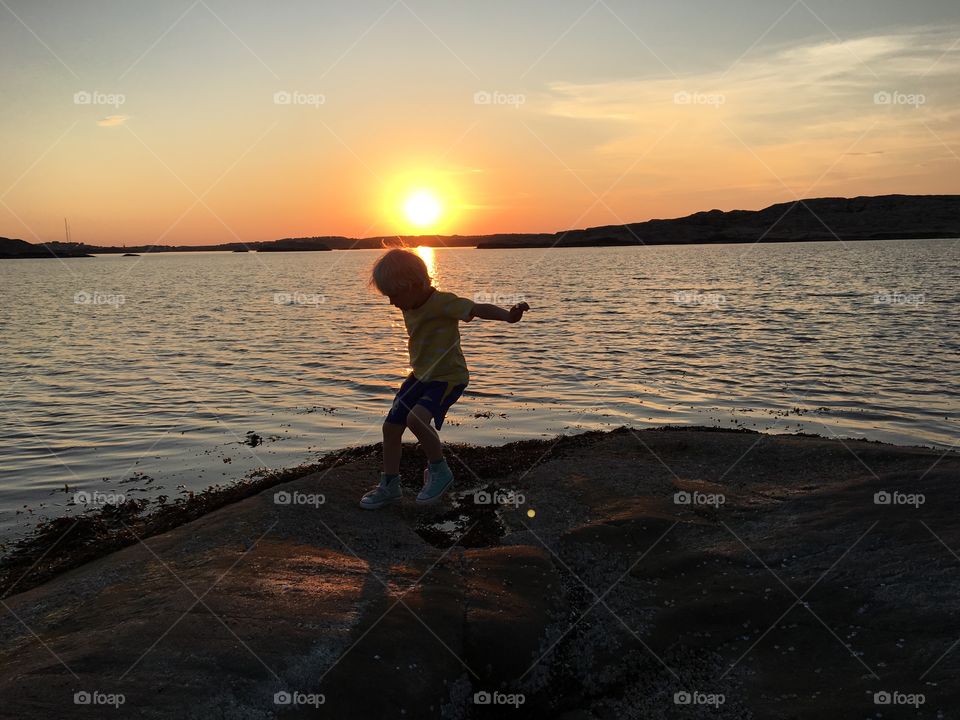 Sunset jump