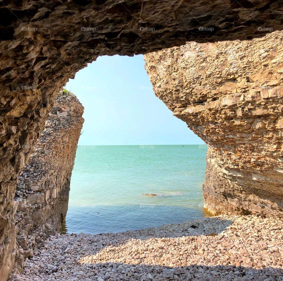 Limestone cave