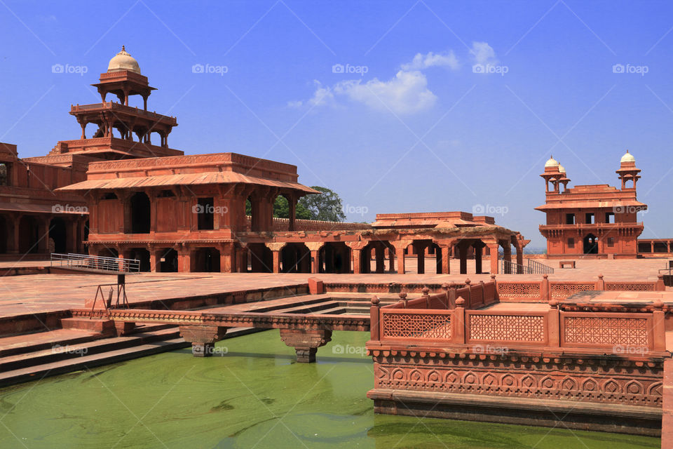 Architectur of Fatehpur Sikri, Agra, Uttar Pradesh, India