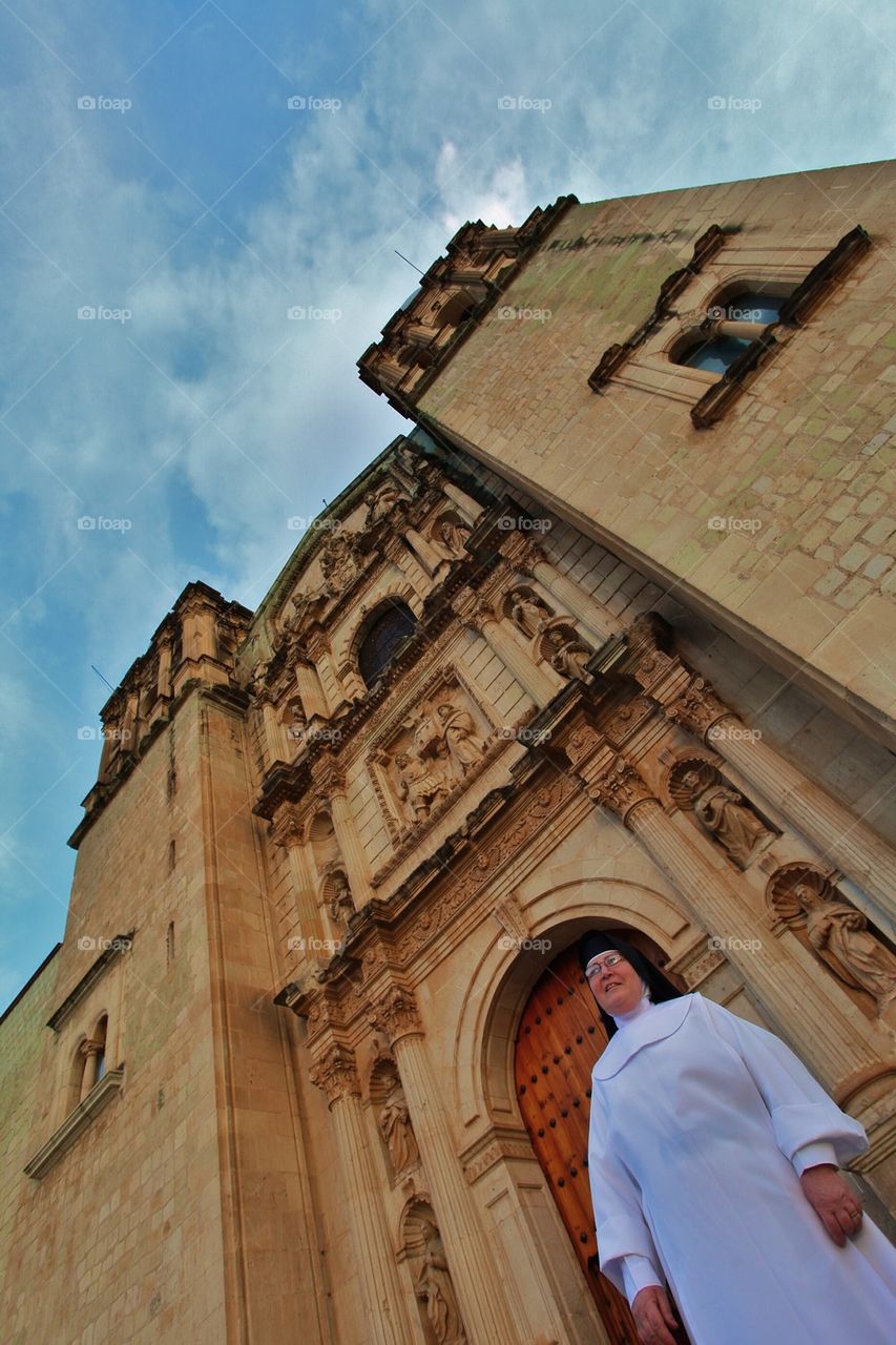 Sister and ancient church