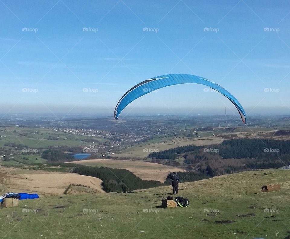 Holme Moss Paragliders