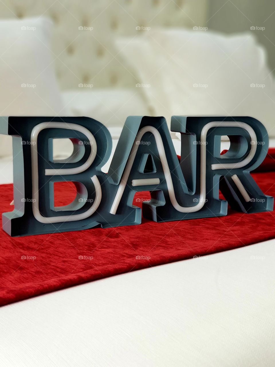 Bar letters