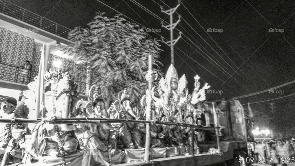 Ganpati Visarjan in Indian