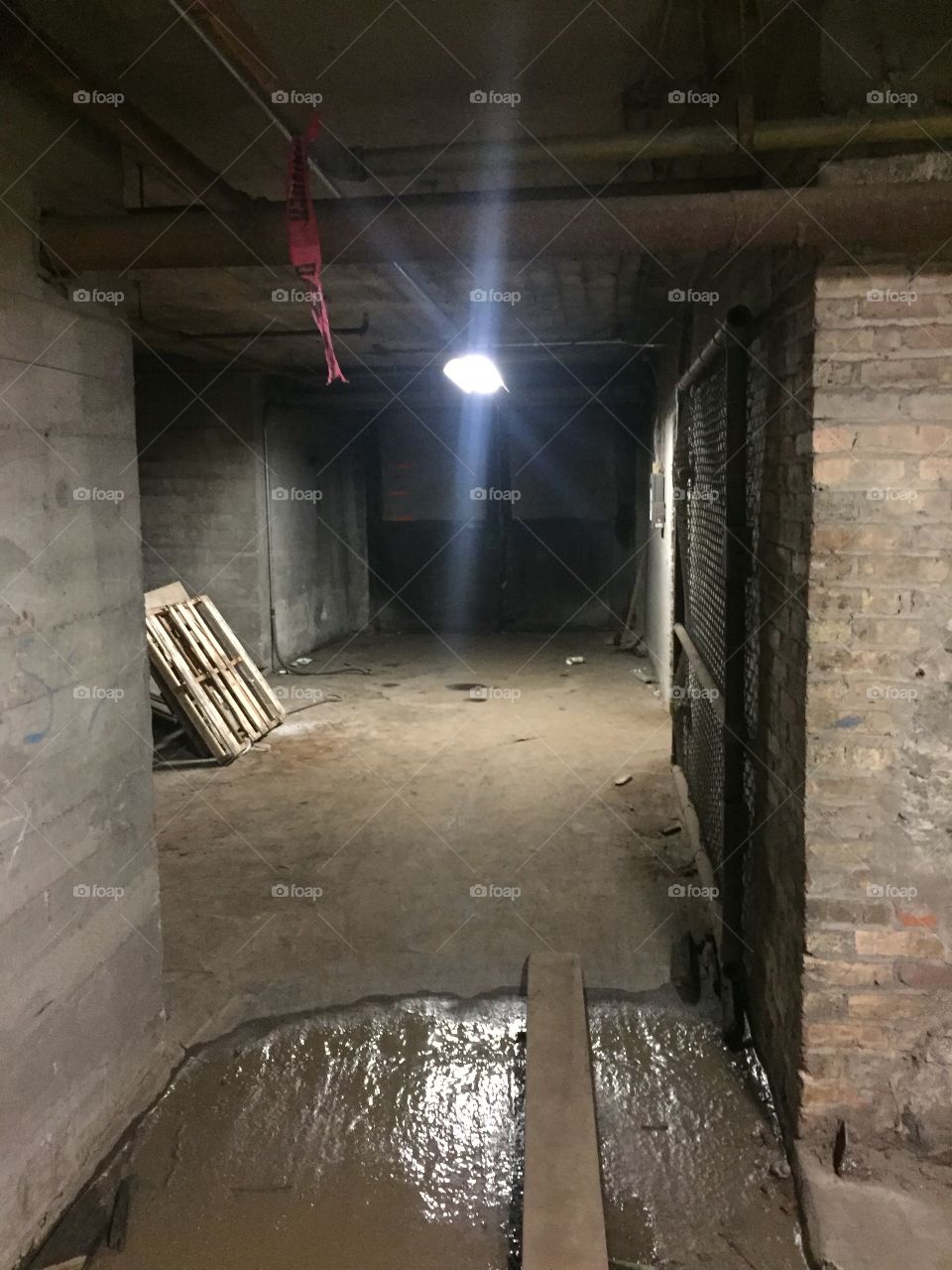 Studebaker Basement Corridor 