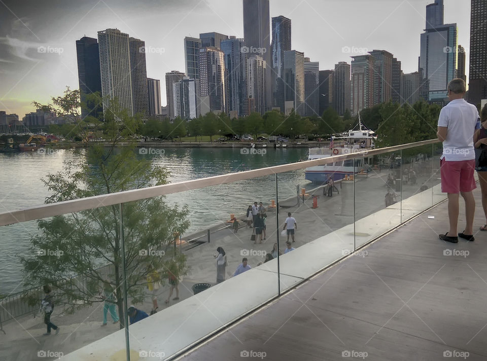 You Chicago from the Navy pier