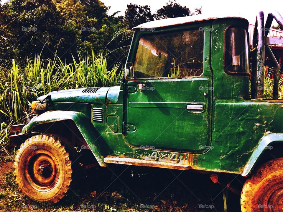 Old landcruiser