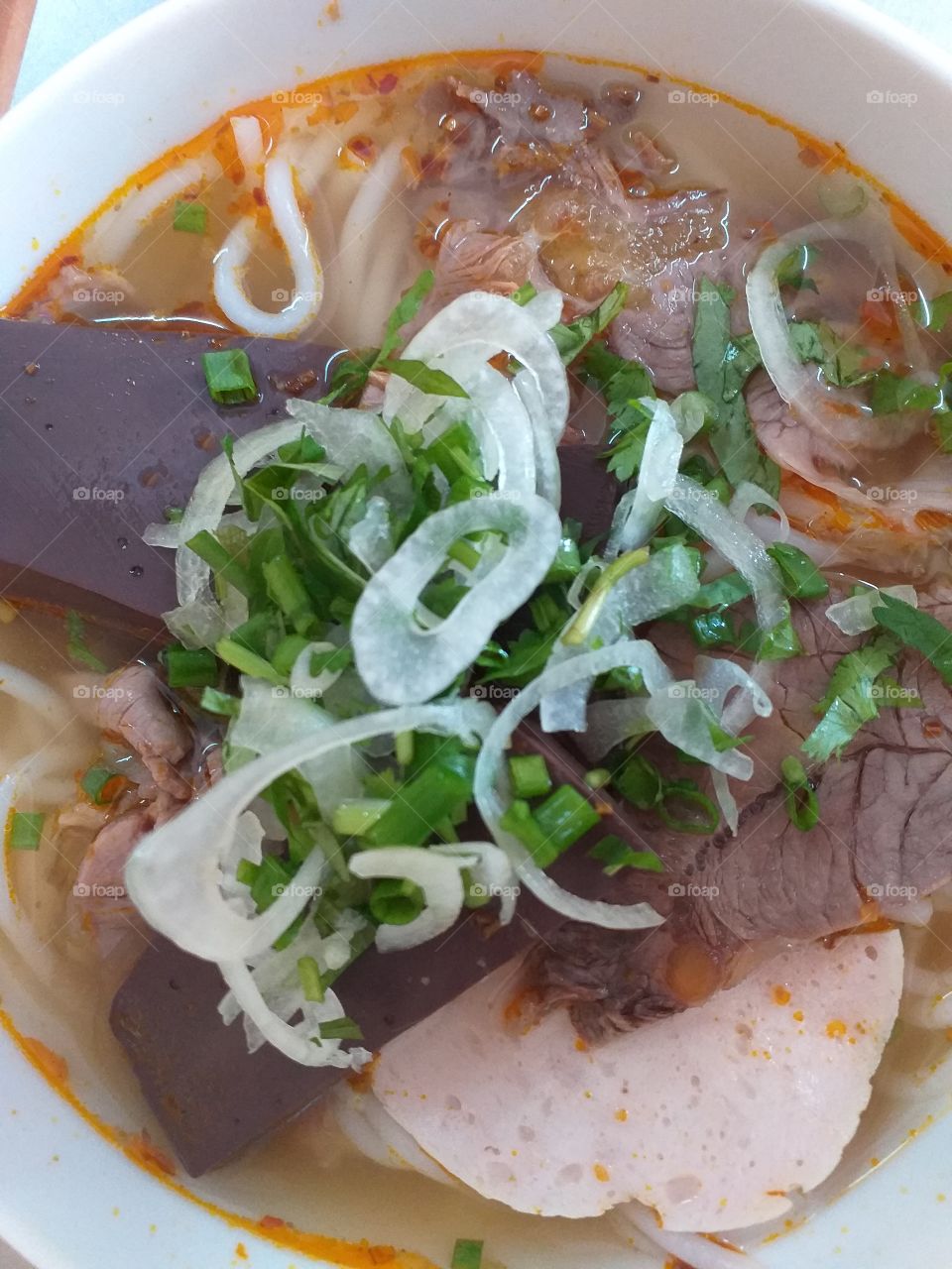 Vietnamese Hue style noodle.