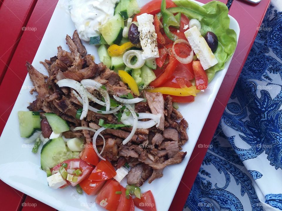 greek meal