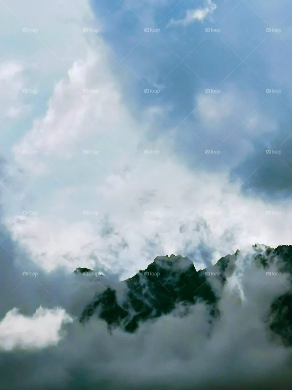 Clouds in the sky
