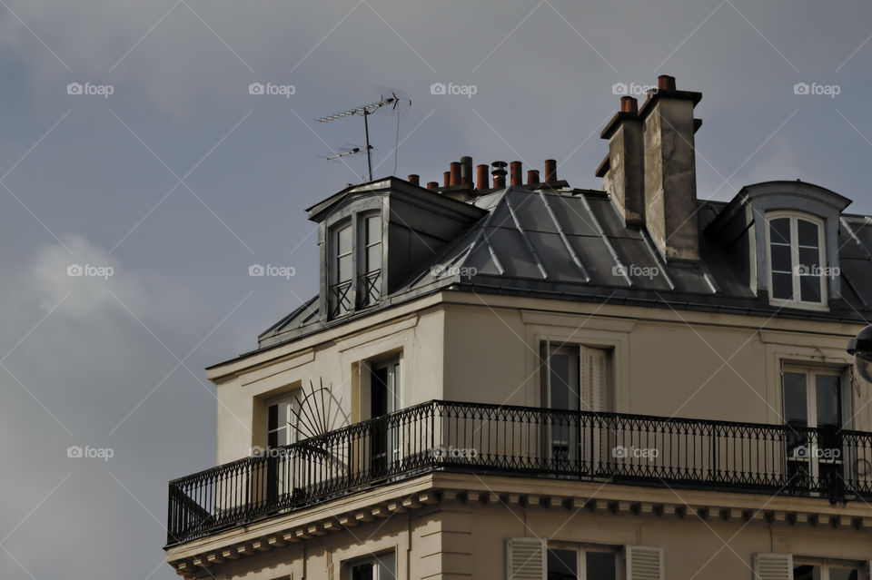 old building in paris france