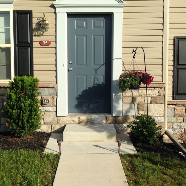 Front door. Residential front door