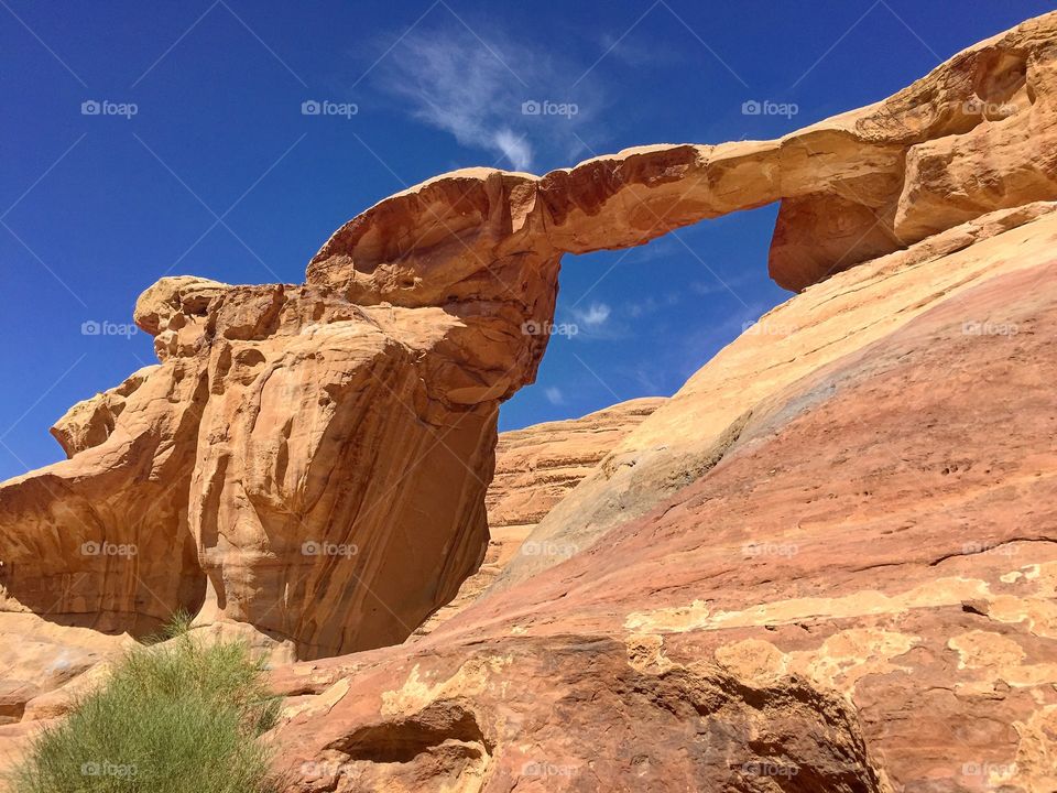 Wadi Rum arch