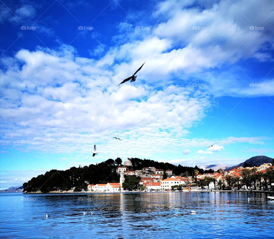 Cavtat in winter time