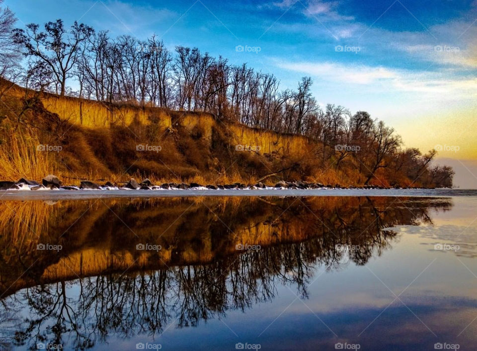 very beautiful landscapes, river and mountains