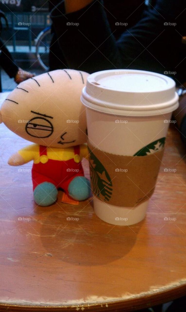 stewie at starbucks