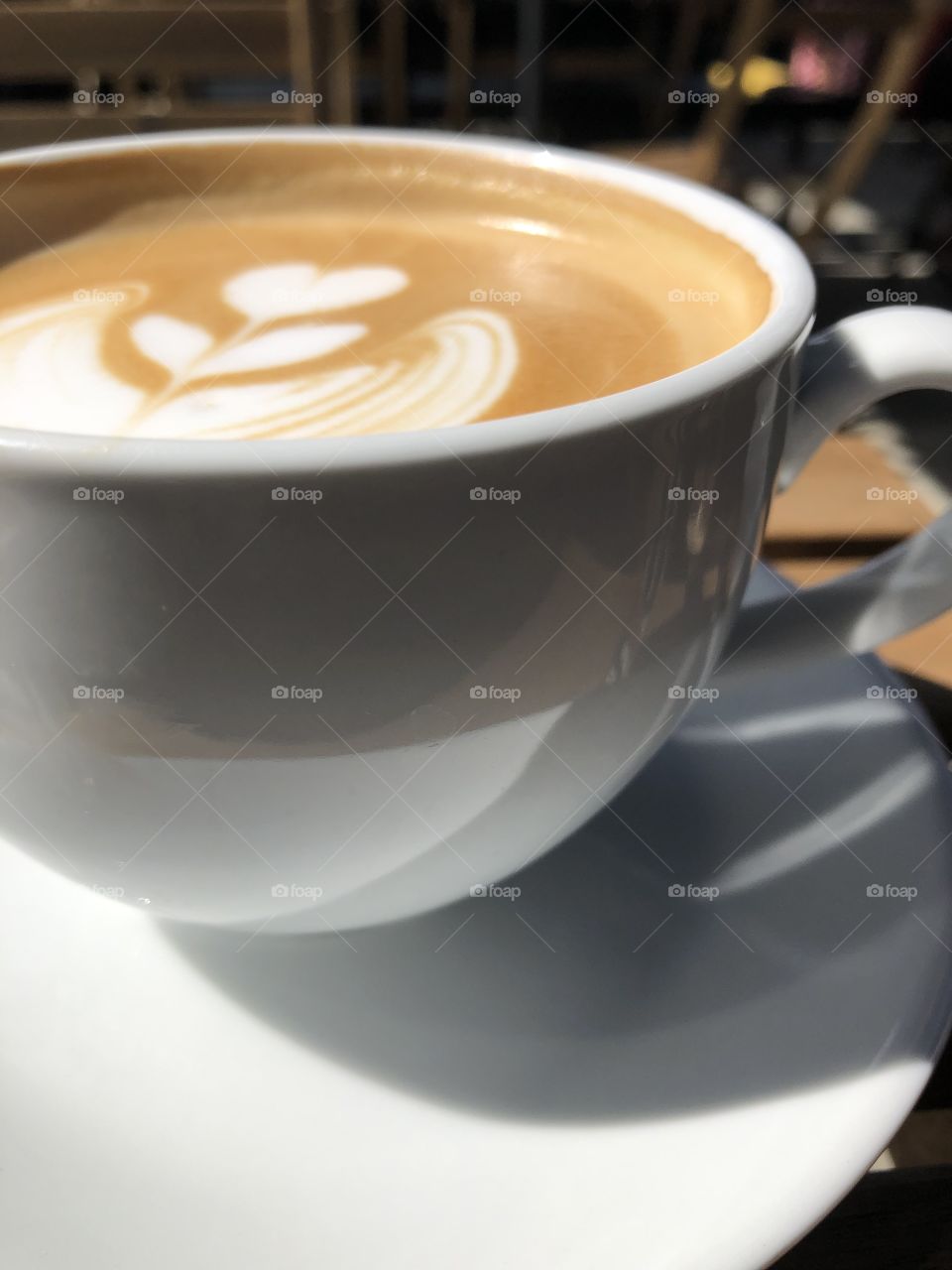 Morning latte