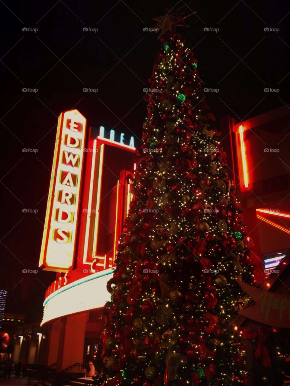 cinema california tree christmas by analia